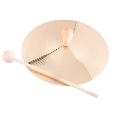 Westco Educational Products Single 6in. Cymbal with Mallet, 2PK CY7203-06S